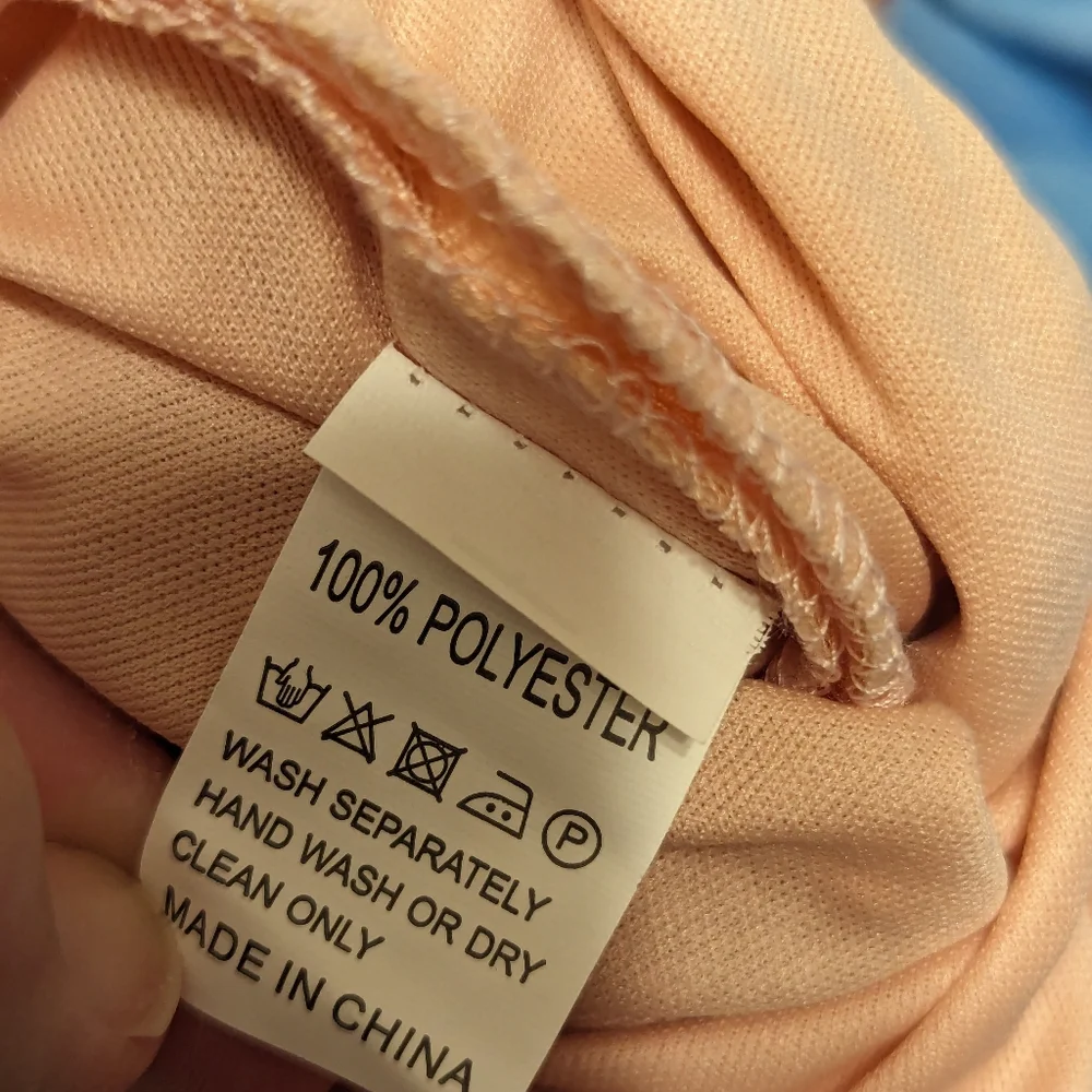 Kayamiya rose gold blush flapper dress sequin fringe size small (read condition) - Picture 9 of 13